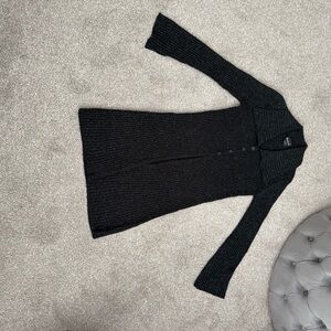 Chic Black Women's Cardigan